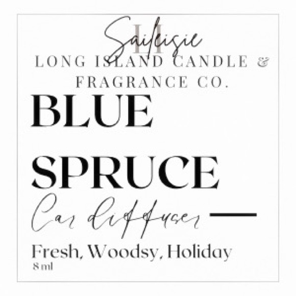 Blue Spruce Hanging Car Diffuser | Fresh Woodsy Holiday Scent New - Picture 7 of 7